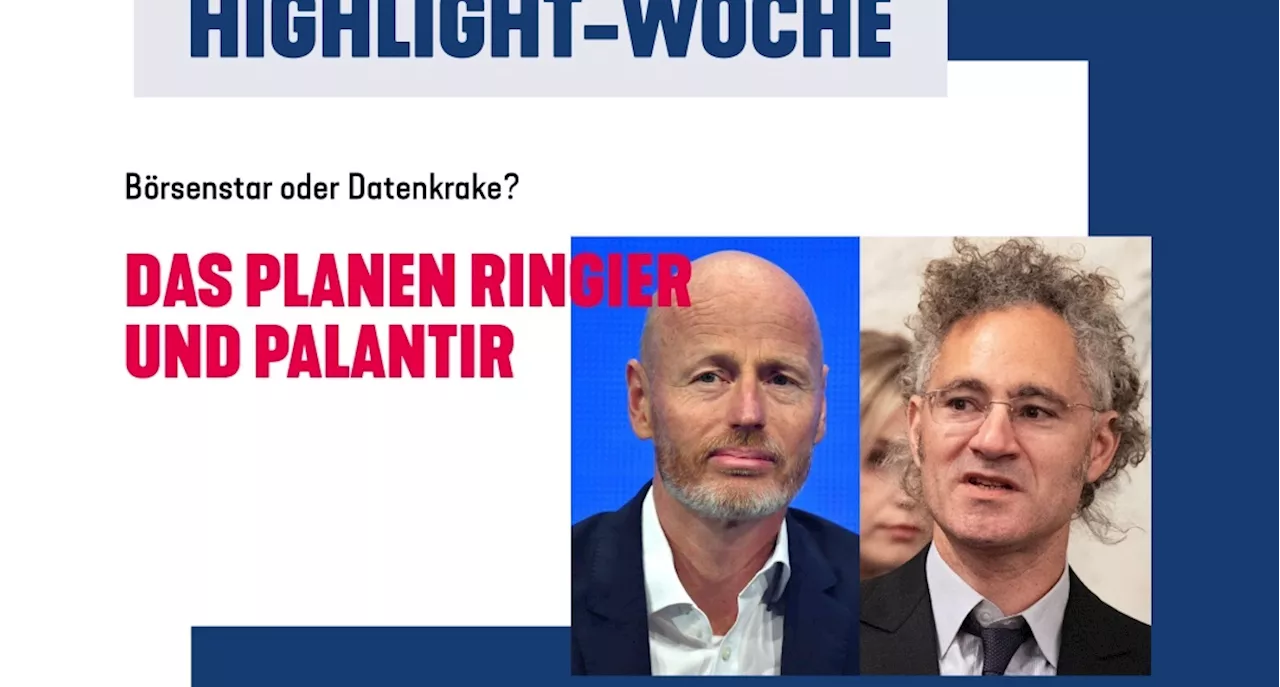 Ringier setzt auf KI-Partner Palantir