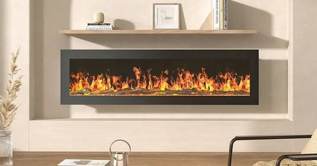 Stylish Electric Fireplace on Sale at Debenhams