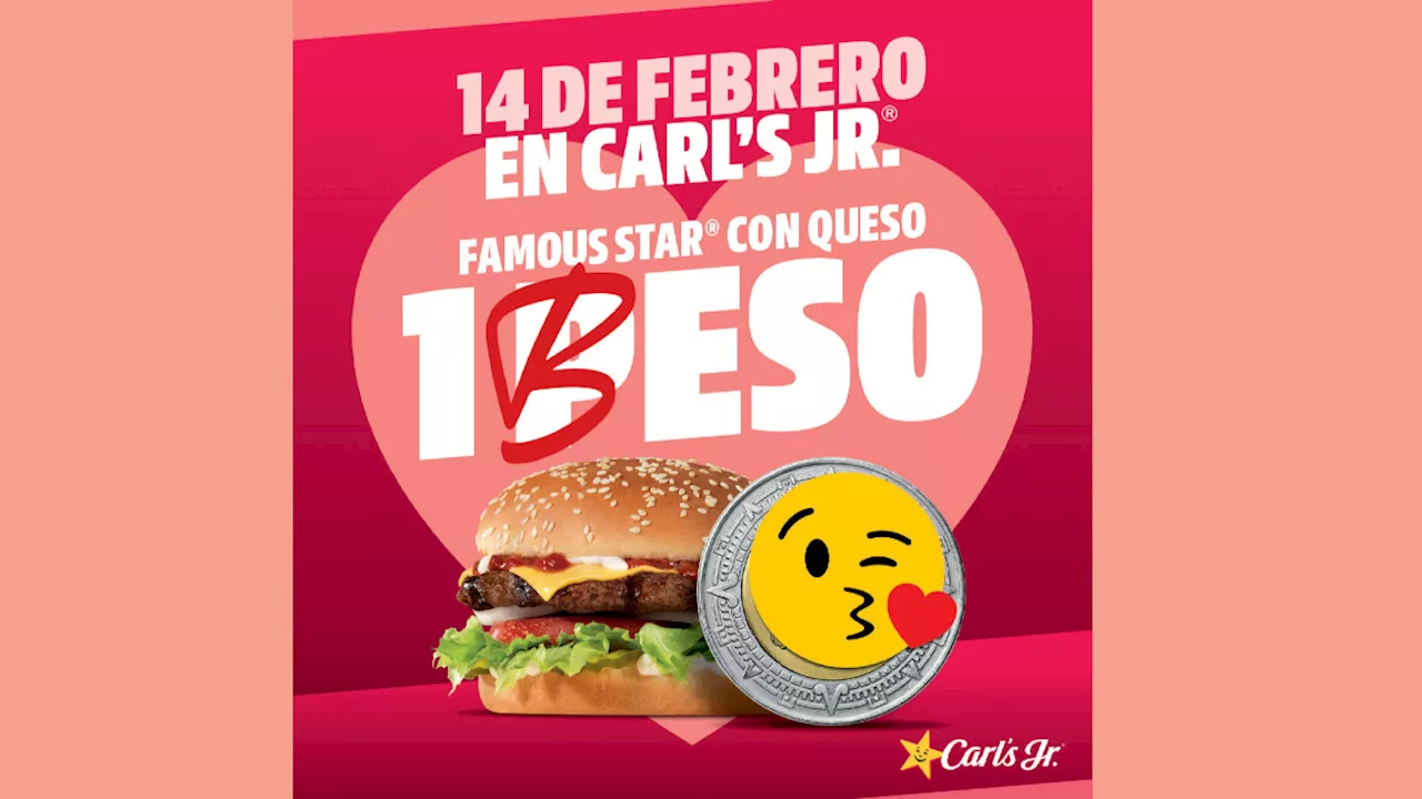 Hamburguesas por un Beso: Carl's Jr. México Desata la Pasión en el Día del Amor