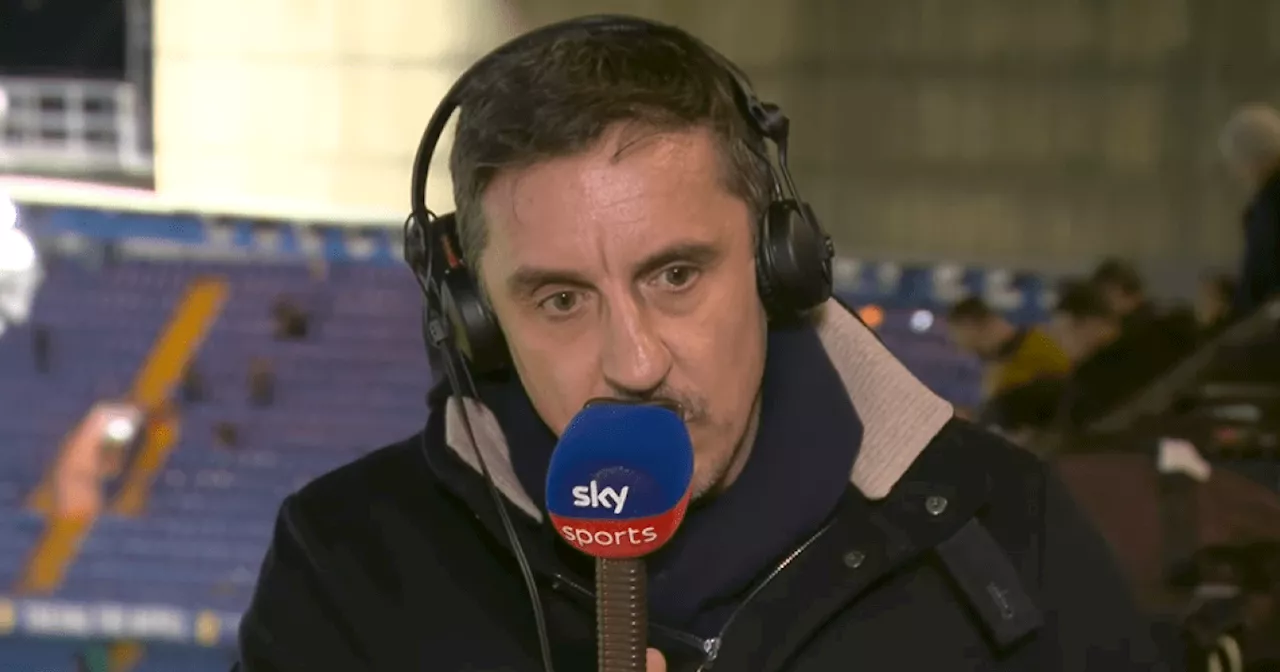 Gary Neville names three signings Chelsea need to compete with Liverpool and Arsenal