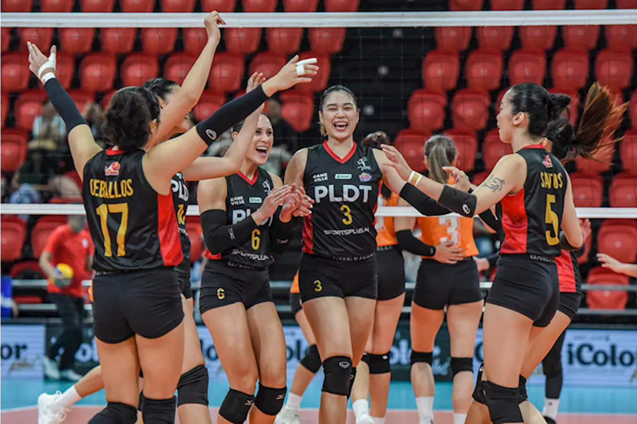 PLDT High Speed Hitters Overwhelm Farm Fresh in PVL All-Filipino Conference