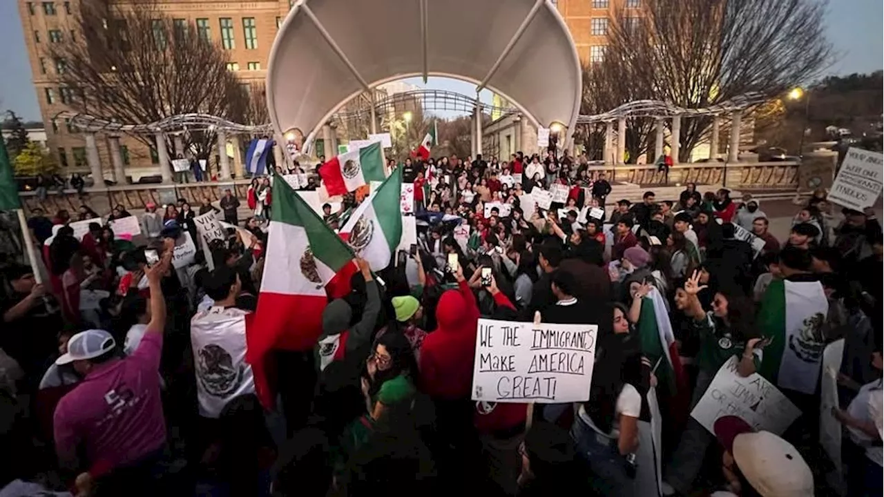 Asheville Protests Against Immigration Policies