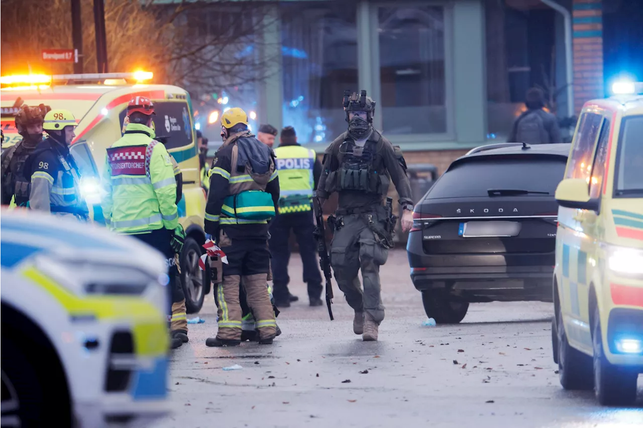 Etwa zehn Tote nach Schüssen an schwedischer Schule