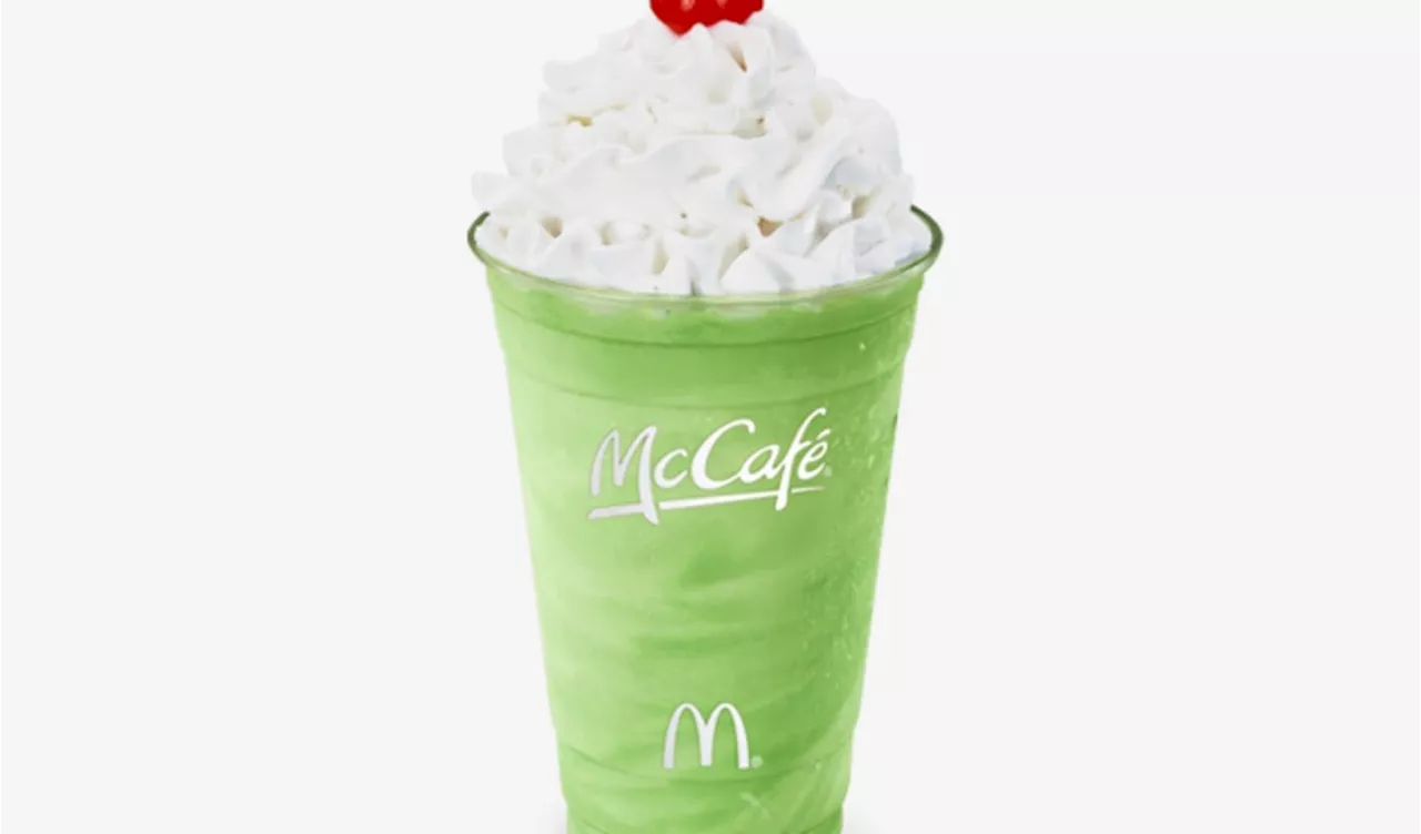 McDonald's Shamrock Shake returns — and so does Grimace's uncle