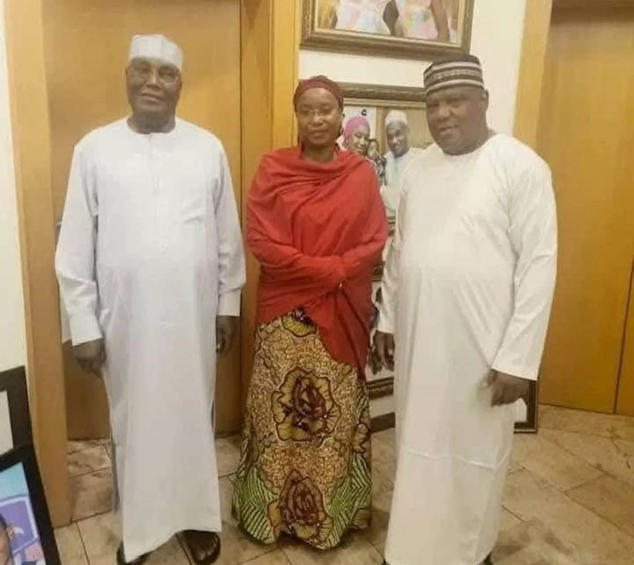 Atiku Sparks 2027 Speculation, Meets APC’s Binani in Yola [PHOTOS]