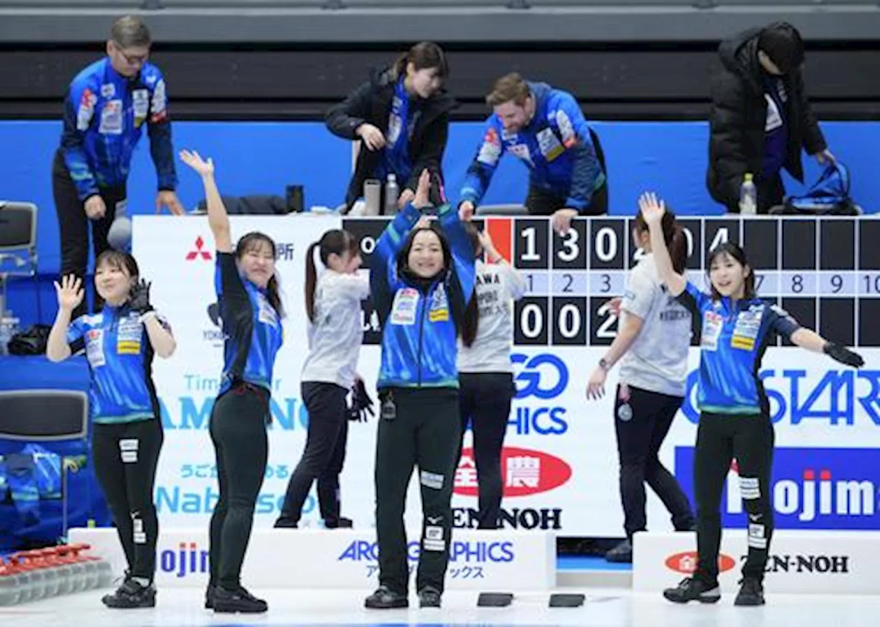 ロコソラーレ、札幌国際大に圧勝！