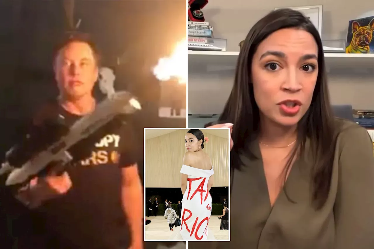 AOC mocked after calling Elon Musk 'one of the most unintelligent billionaires I have ever met'