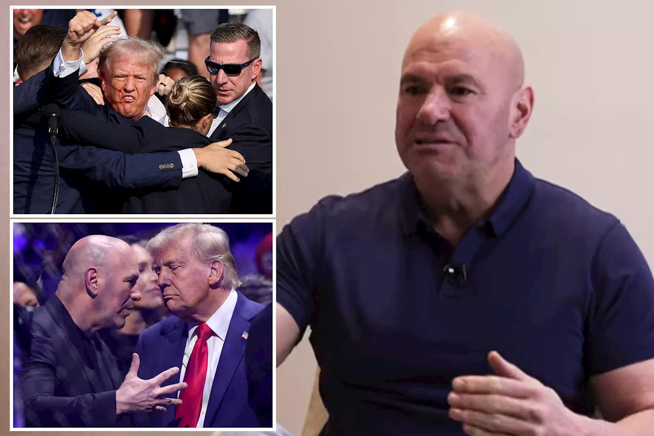 Dana White Begged Trump to Quit Politics After Assassination Attempt