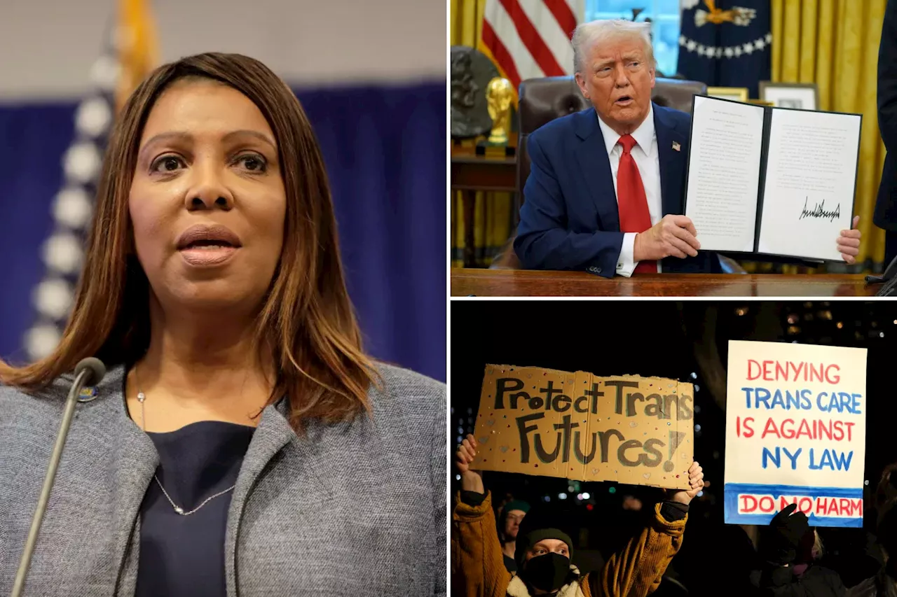 NY AG Letitia James tells hospitals to continue sex-change procedures for minors despite Trump’s executive order 