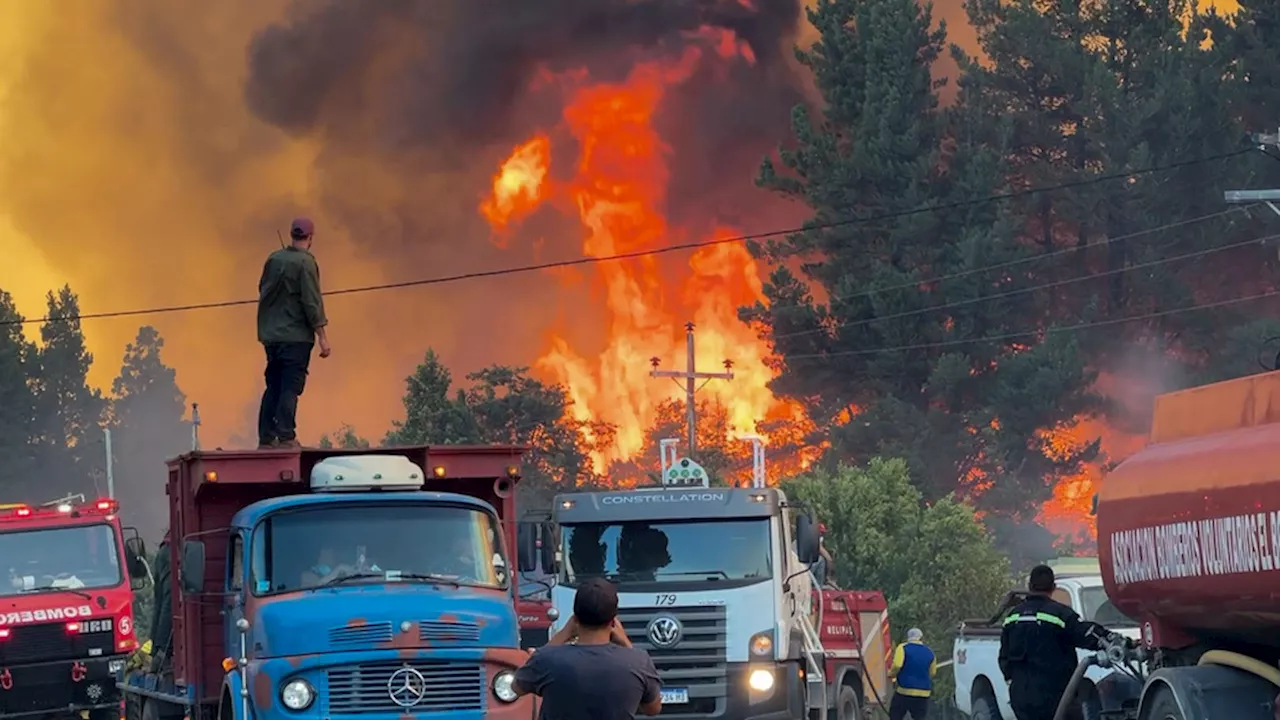 El fuego no para de avanzar en los Parques Nacionales