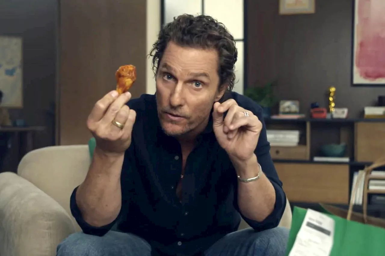 Matthew McConaughey's Uber Eats Super Bowl Ad: The Conspiracies Are Delicious