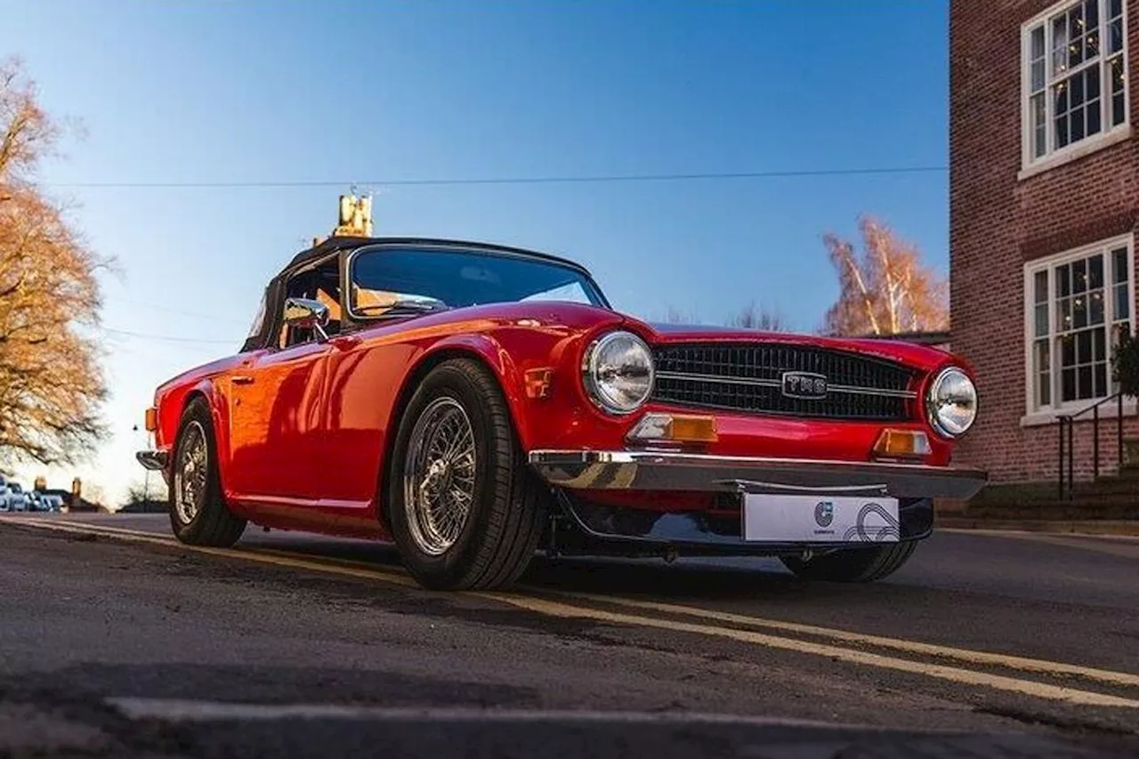 This Restored Triumph TR6 Is Up For Sale (At a Bargain!)