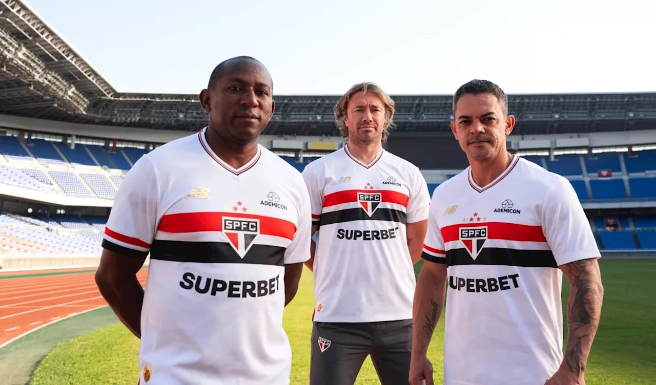 Nova camisa do São Paulo homenageia os 20 anos do 3º título mundial