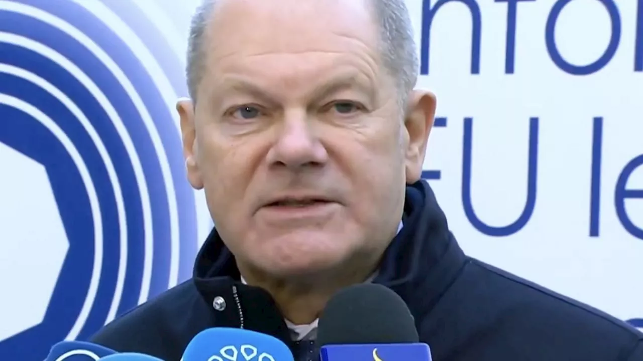 Canciller alemán Olaf Scholz elogia la “calma” de Sheinbaum para negociar con Trump (Video)