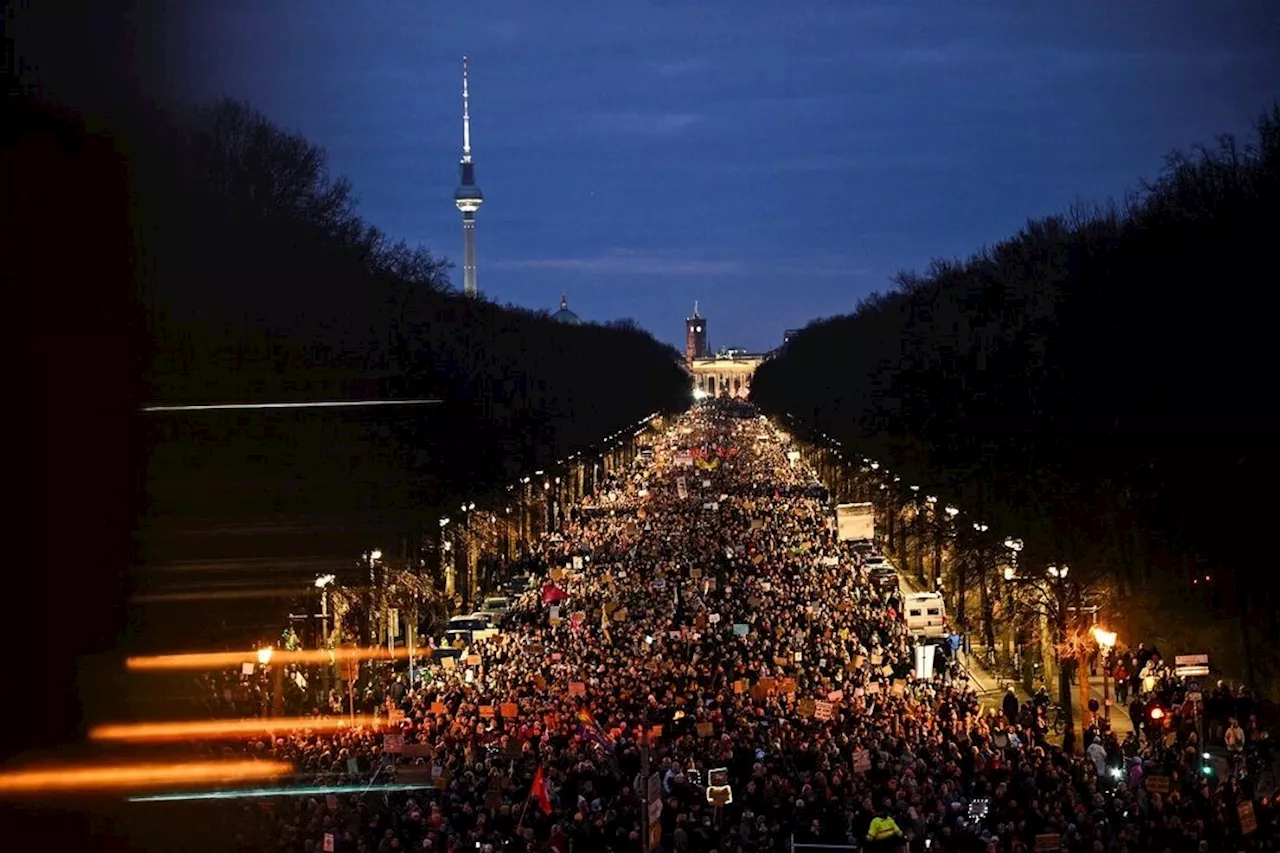 Thousands Protest In Berlin Against Proposed Immigration Crackdown