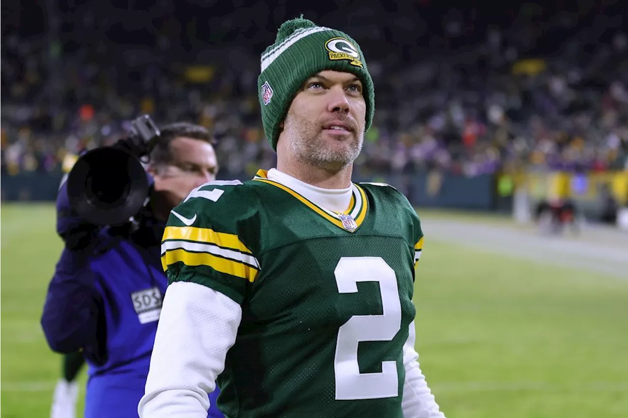 NFL: Kicker Mason Crosby verkündet Karriereende - 'Hätte dieses Drehbuch nie schreiben können'