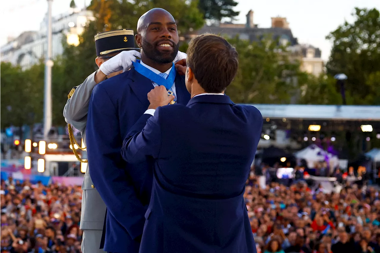 Teddy Riner réclame que 'l'État mette du budget' pour le sport en France