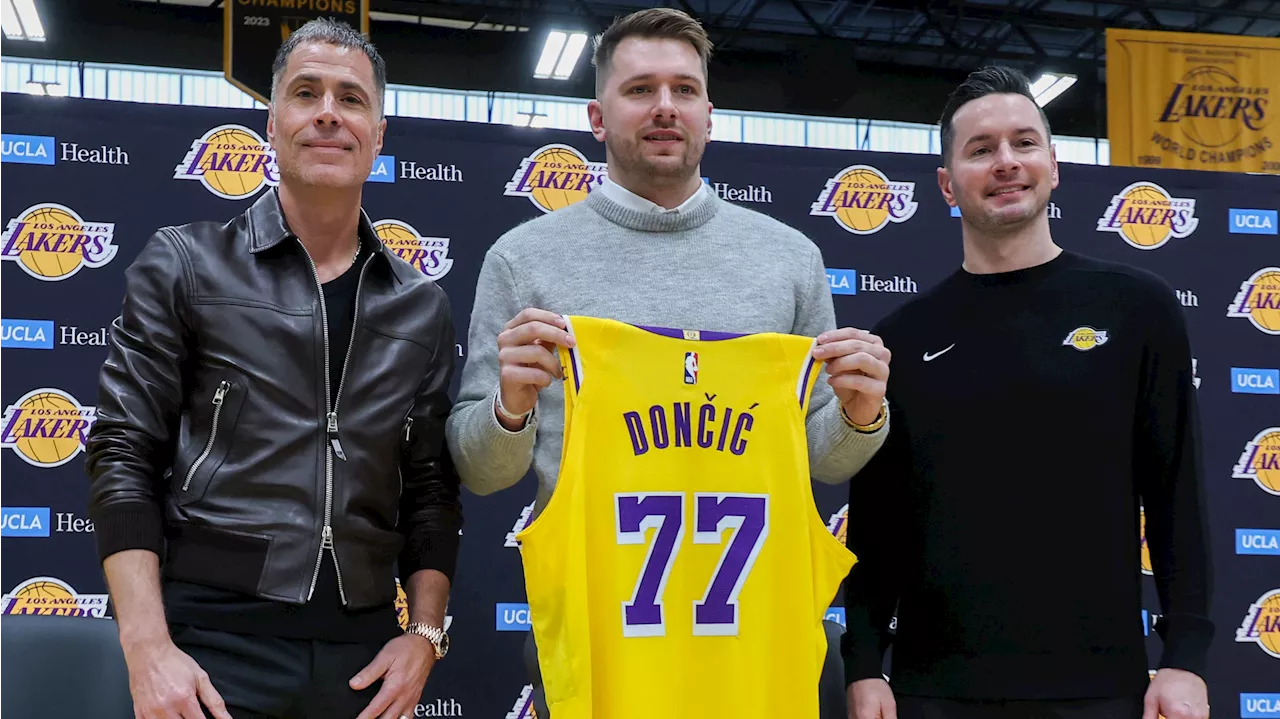 Luka Doncic: Llegar a los Lakers es un sueño hecho realidad