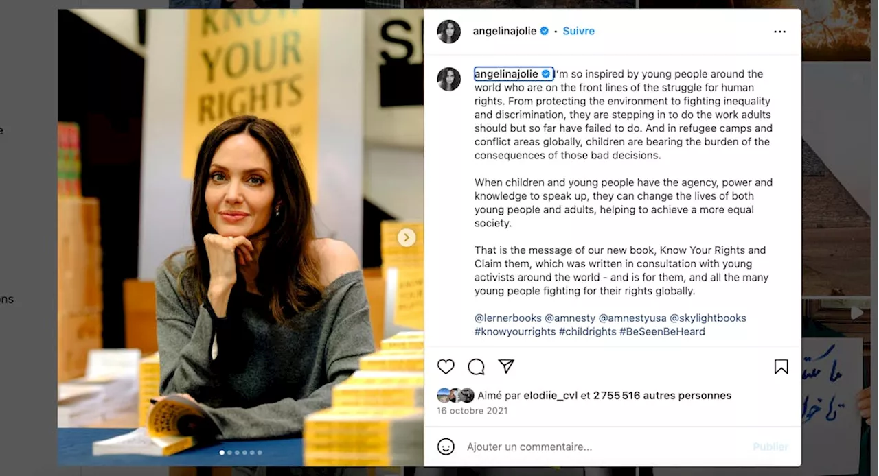 Angelina Jolie se confie sur les problèmes de santé de sa famille