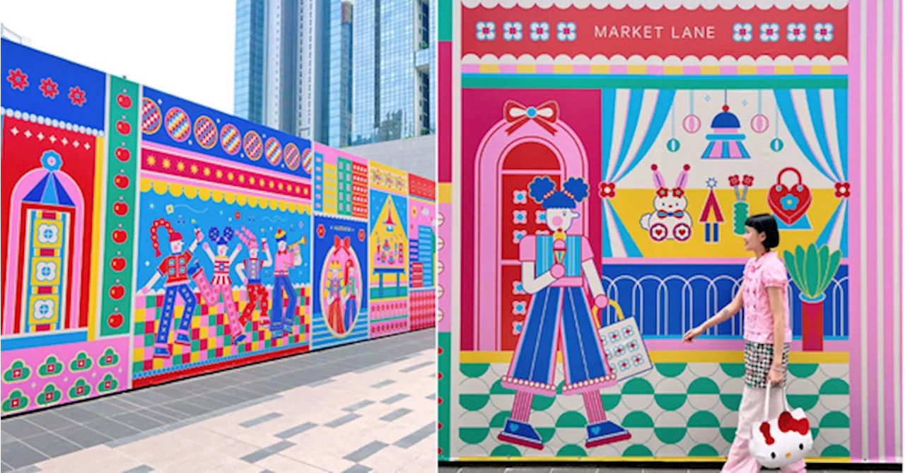 This Whimsical, Insta-Worthy Wall At The Exchange TRX Will Put A Smile On Your Face