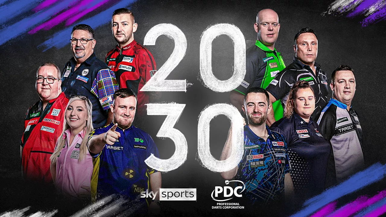 Sky Sports Extends Partnership with PDC, Securing Darts Rights Until 2030