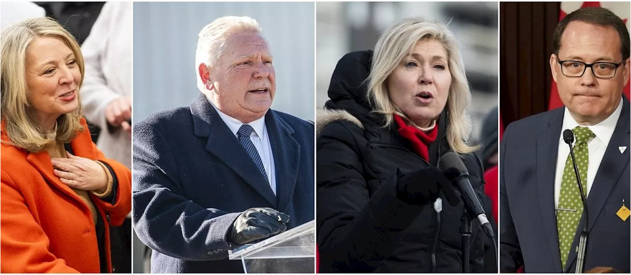 A running list of Ontario election promises in campaign for snap Feb. 27 vote