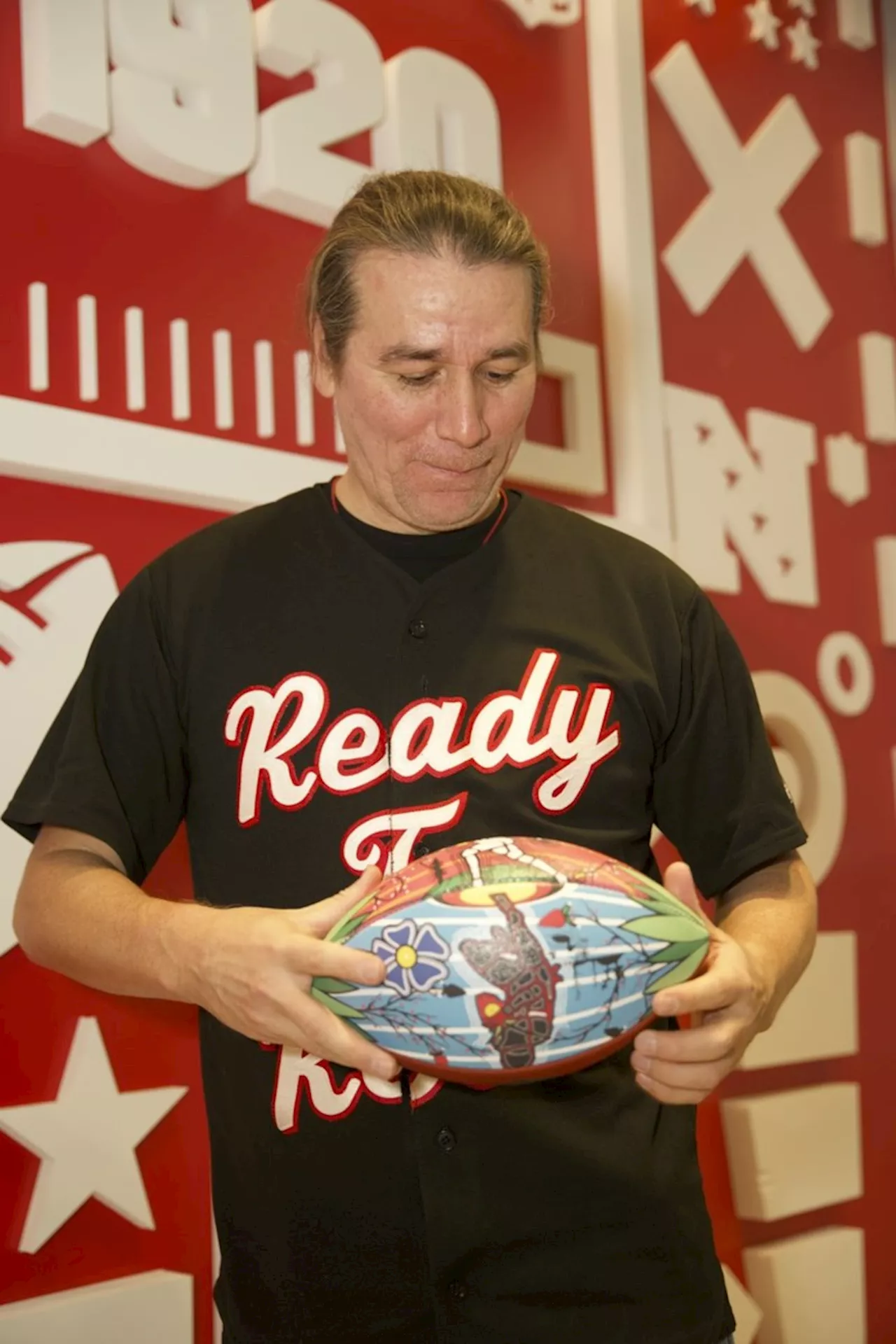 Indigenous Artist's Super Bowl Football Design Celebrates Culture and Heart