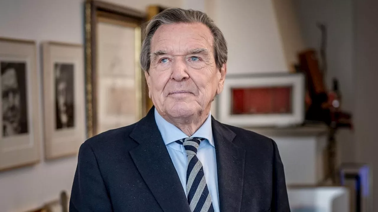 Gerhard Schröder: Altkanzler wegen Burnout in der Klinik