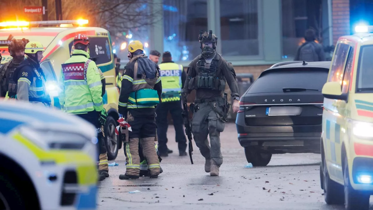 Schüsse an schwedischer Schule: Mindestens zehn Tote