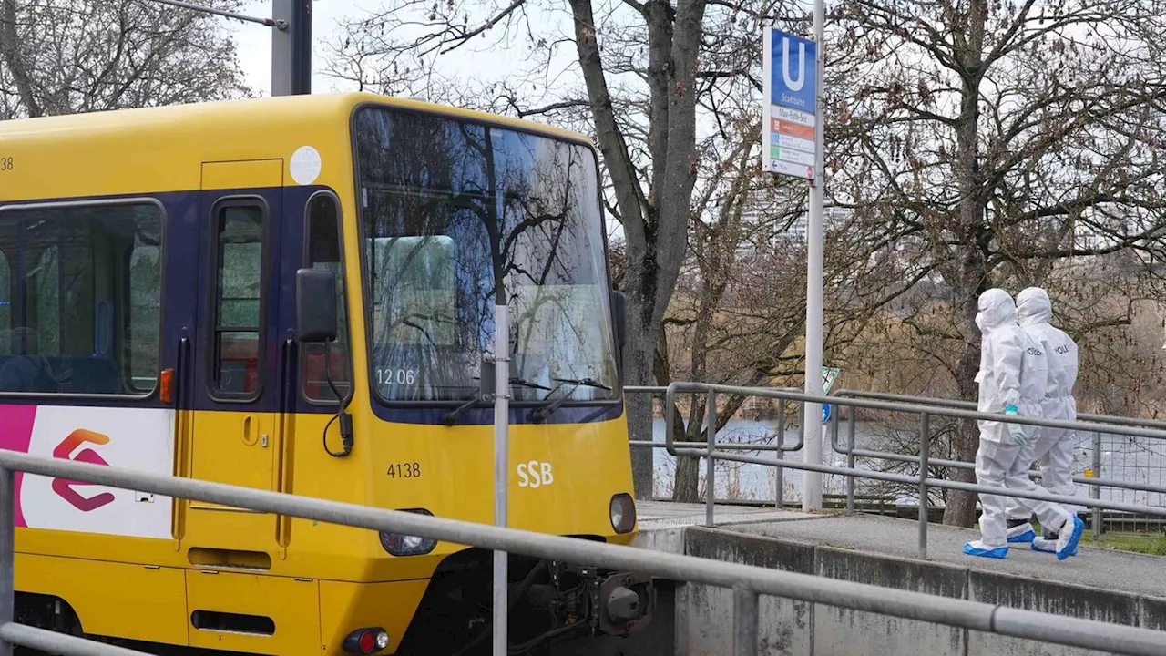 Tödlicher Streit an Stuttgarter Stadtbahnhaltestelle