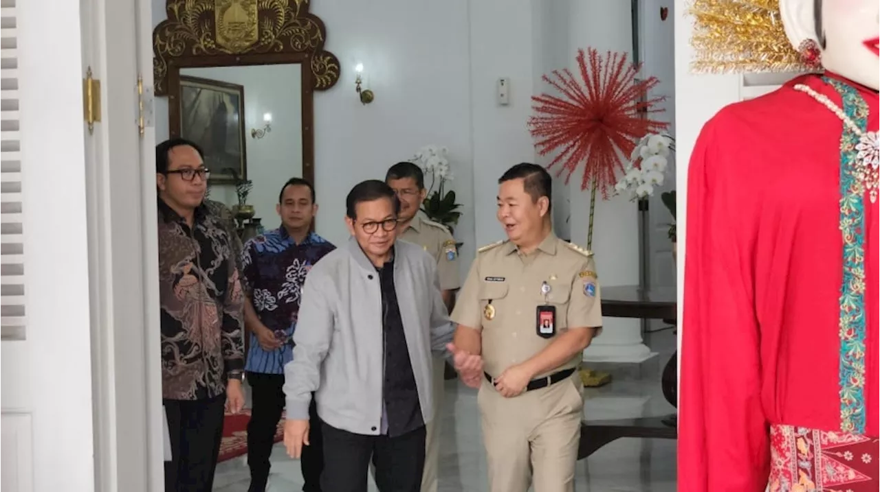 Pramono Anung Rutin Berkomunikasi dengan Mantan Gubernur DKI Jakarta