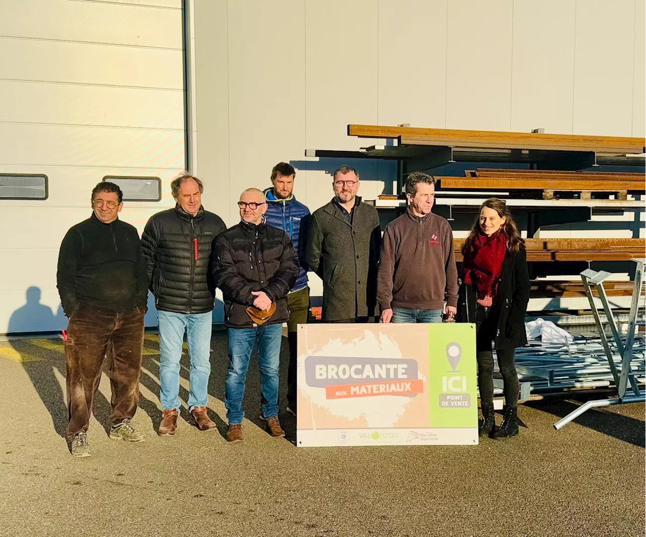 Lot-et-Garonne. La brocante des matériaux prend un rythme de croisière