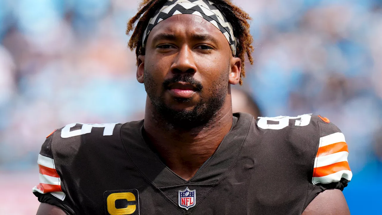 Myles Garrett Bids Farewell to Cleveland Browns