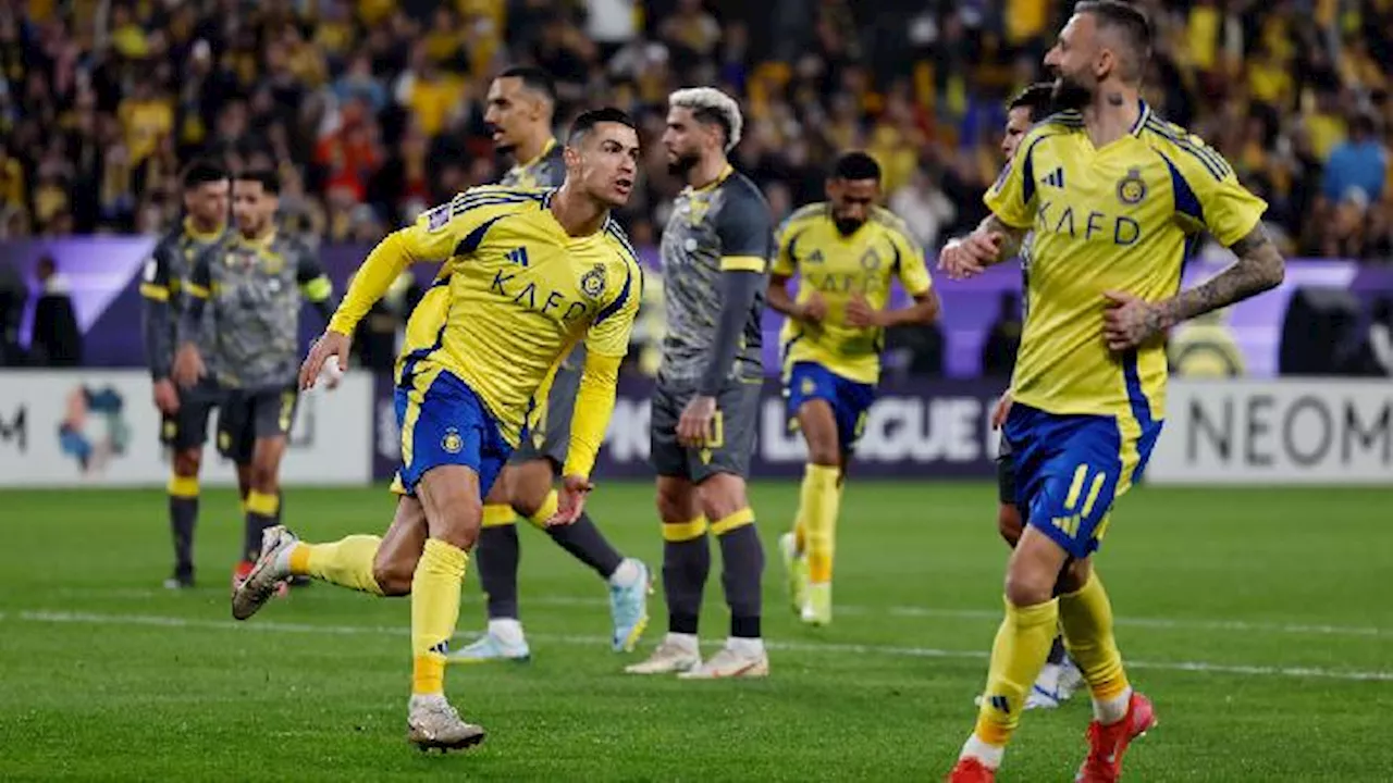 Cristiano Ronaldo Cetak Brace saat Al Nassr Hajar Al Wasl