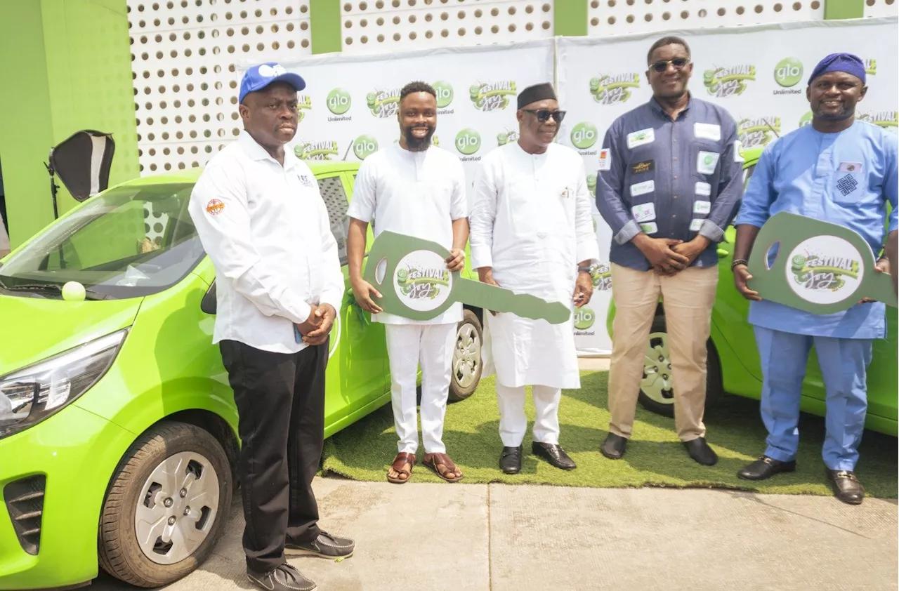 Festival of Joy: Glo gives out brand new cars, other amazing items in Ibadan