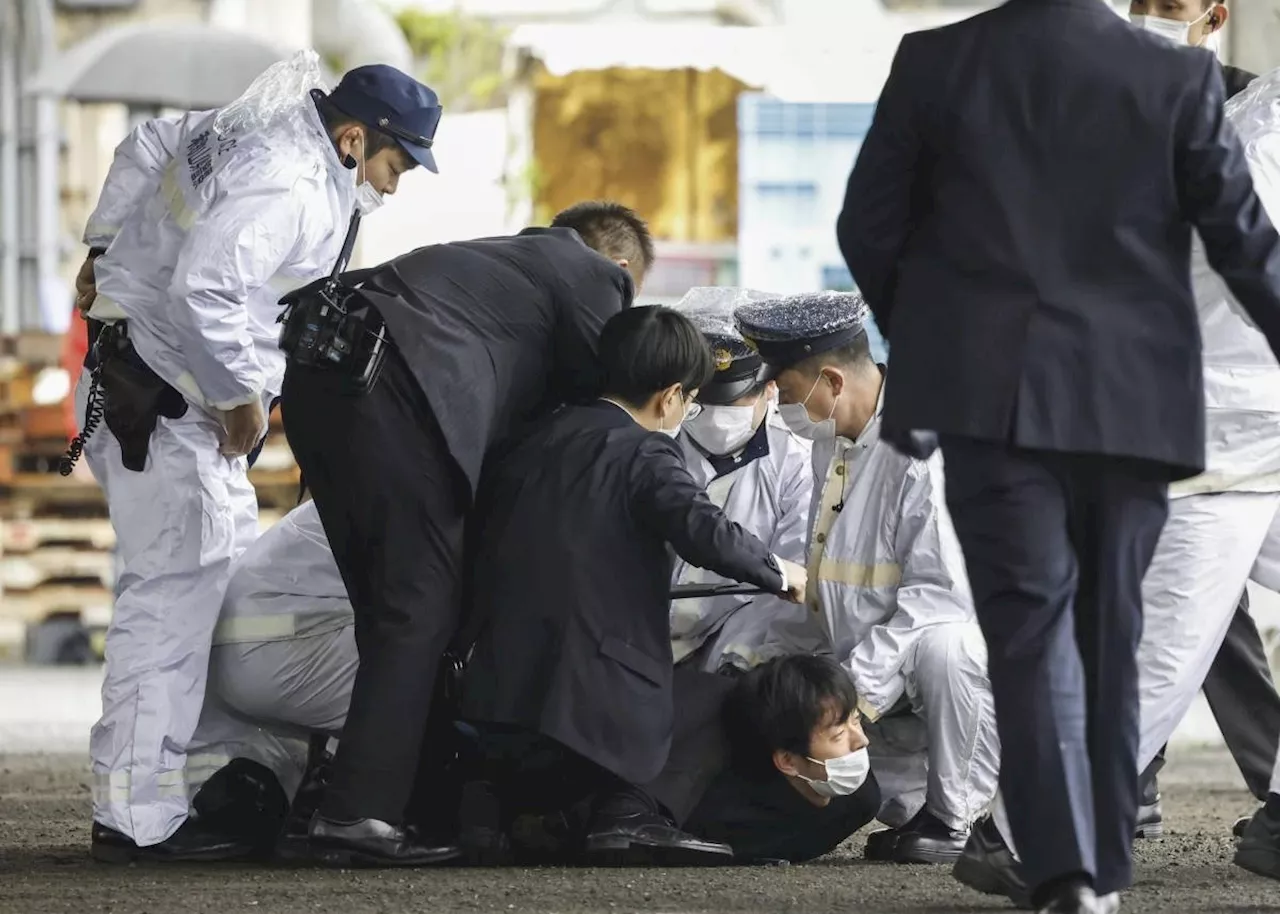 Japanese man who threw pipe bomb at ex-PM Kishida tells court he didn't intend to kill