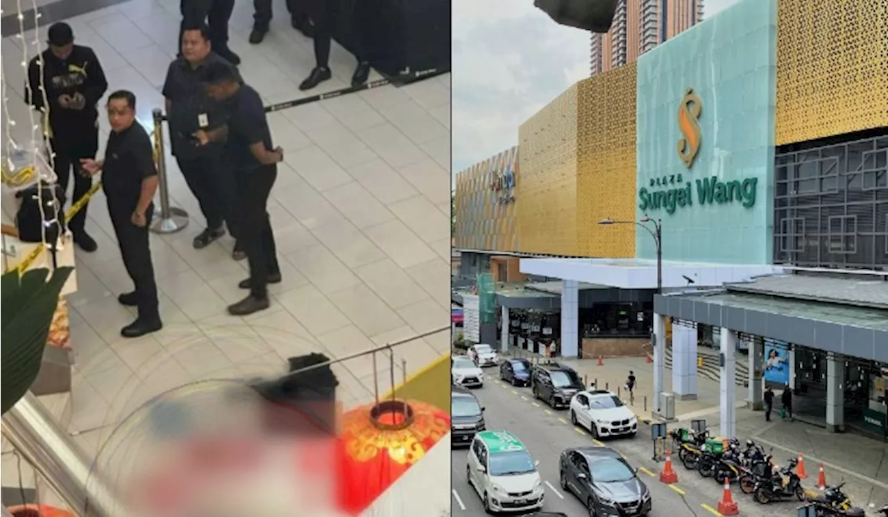 Fatal Fall at Kuala Lumpur's Sungei Wang Plaza