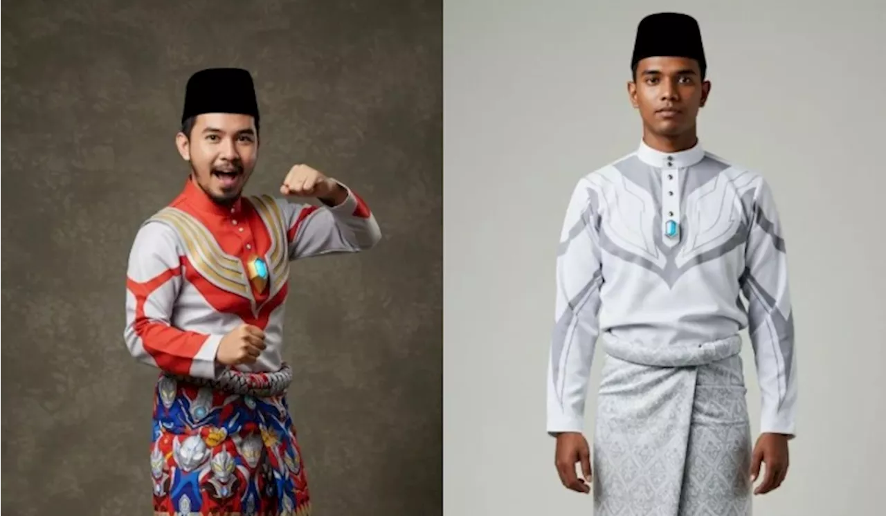 Ultraman-Inspired Baju Melayu Designs Draw Attention