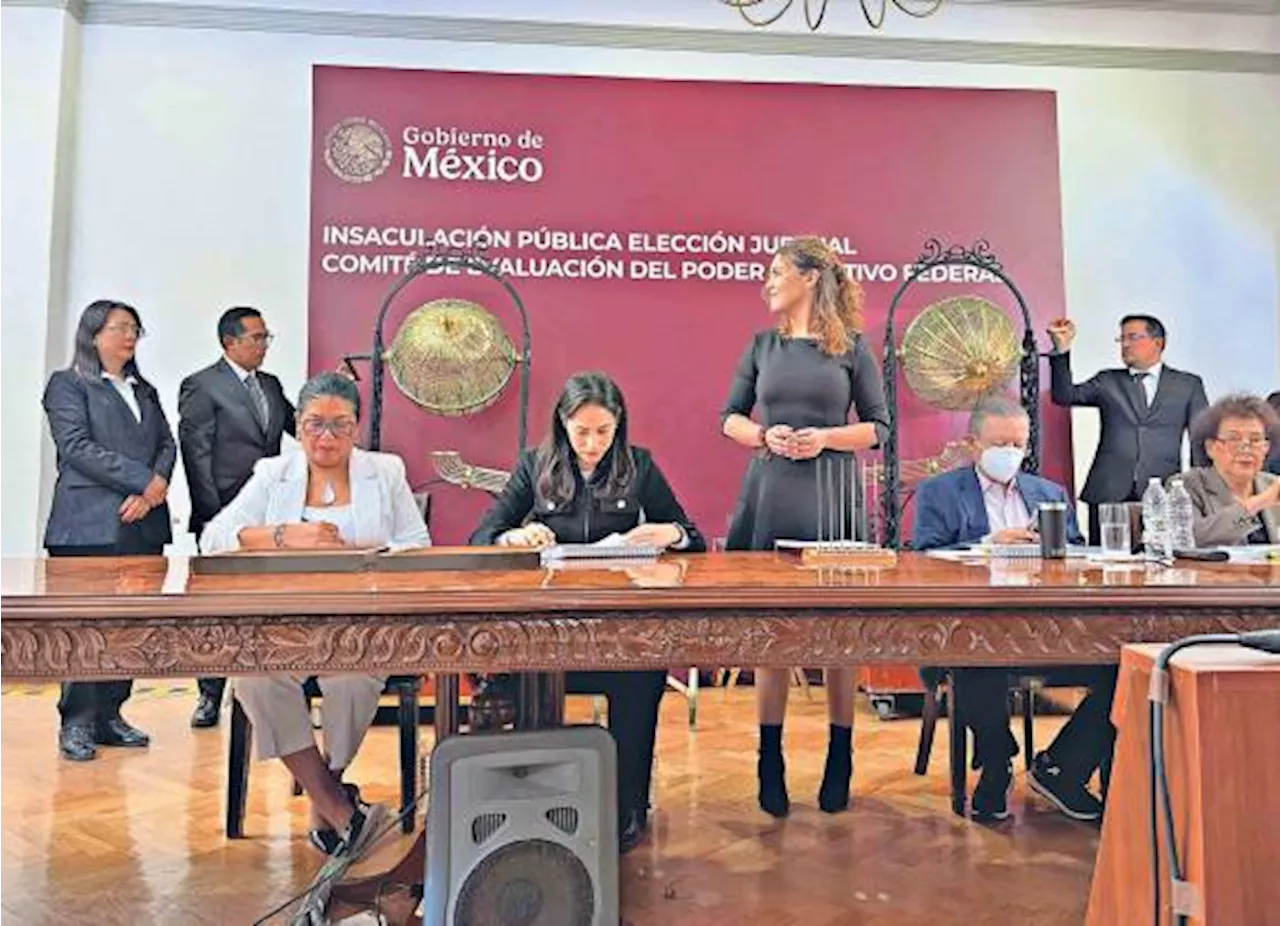 Quedan como aspirantes para renovar el Poder Judicial cercanos a AMLO y al gobierno