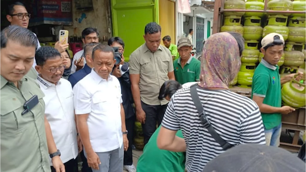 Pengecer LPG 3 Kg Kembali Beroperasi, Bahlil Lahadalia Dorong Pendaftaran Jadi Sub Pangkalan