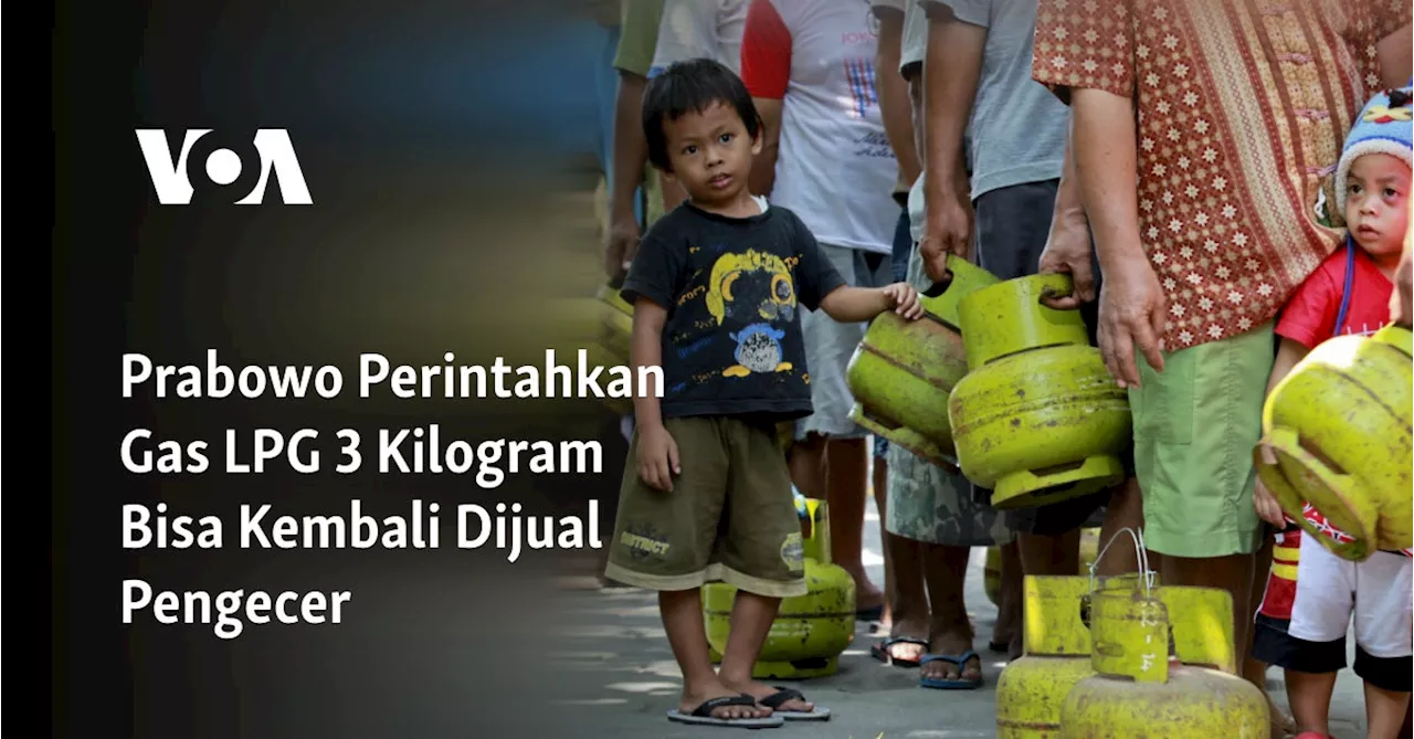 Penjualan LPG 3 kg Kembali Diizinkan