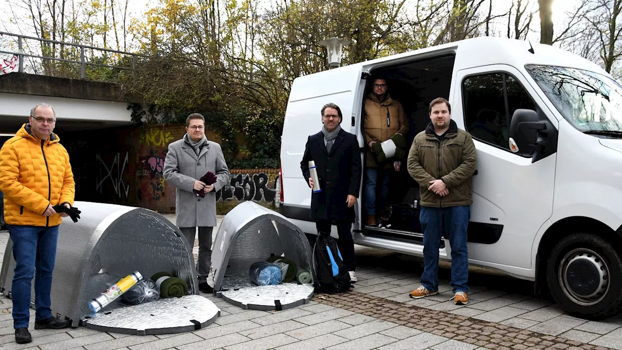 Düren stellt Obdachlosen Zelte für den Winter zur Verfügung