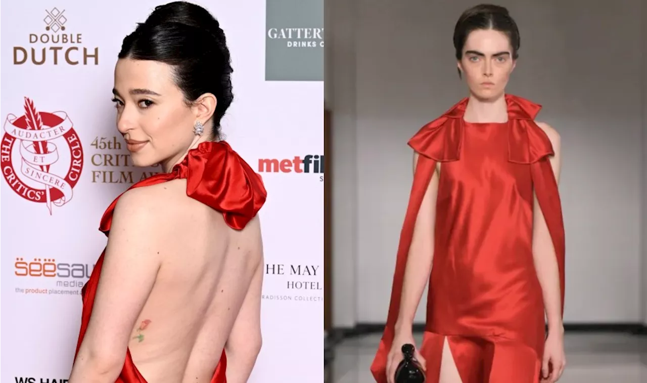 Madison's London Critics' Circle Film Awards Dress Makes Runway Debut