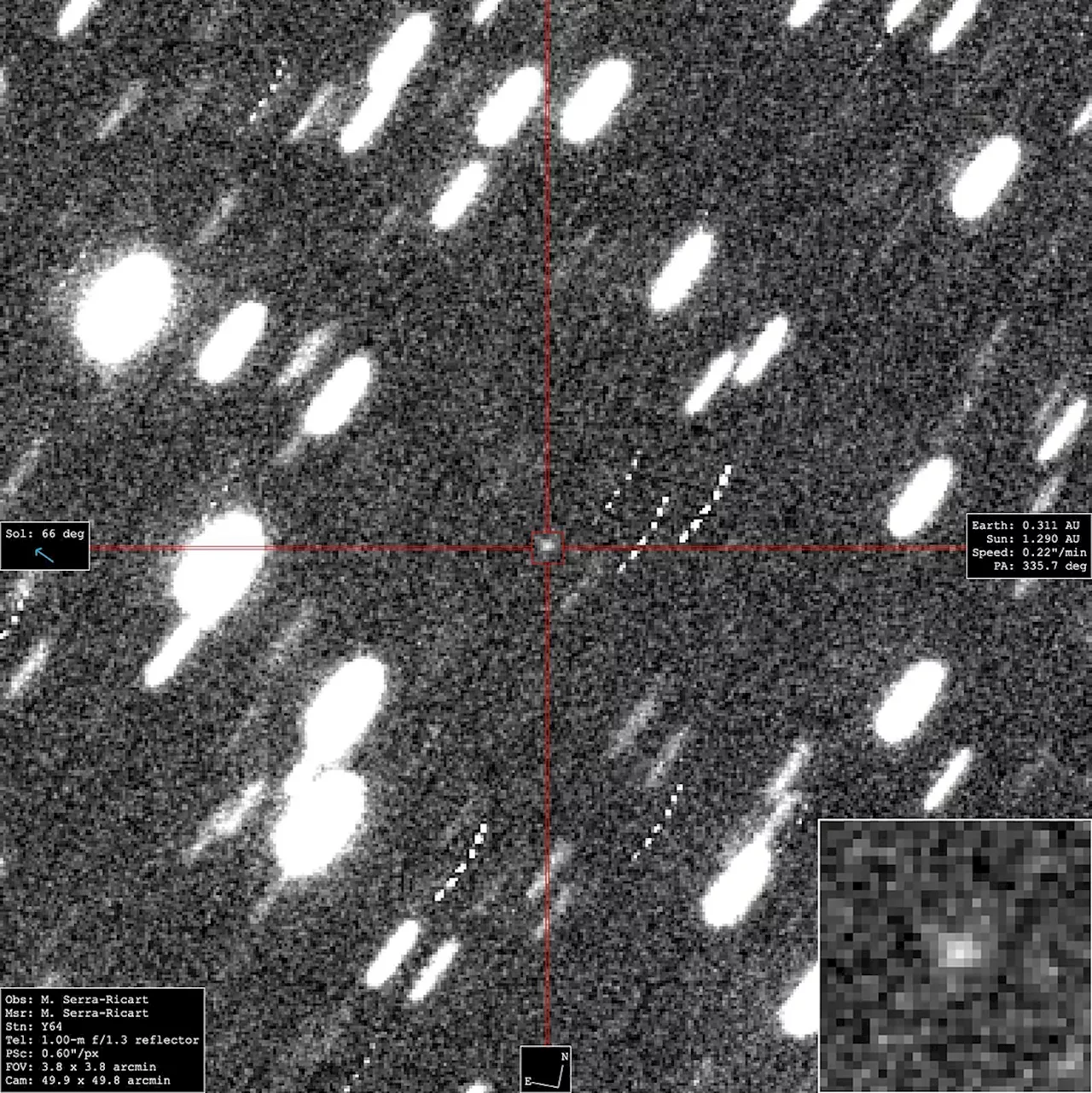 Un asteroide potencialmente peligroso se acerca a la Tierra en 2032