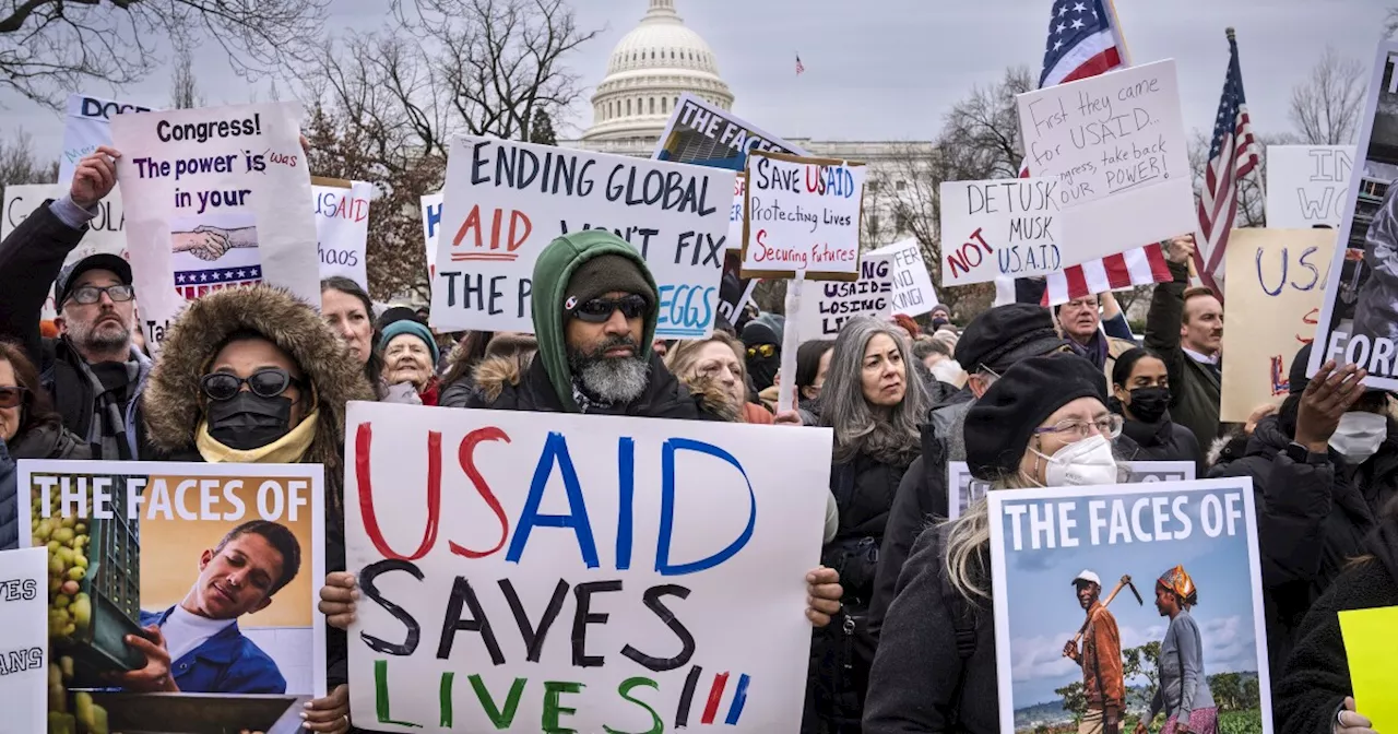 Thousands Rally in Defense of USAID Against Trump Administration's Closure Plans