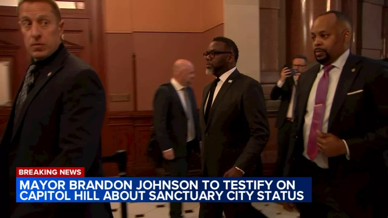 Chicago Mayor Johnson to Testify on Sanctuary City Policies in Washington