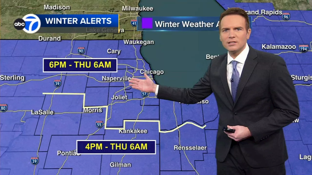 Chicago weather: AccuWeather Alert for freezing rain across area during evening commute