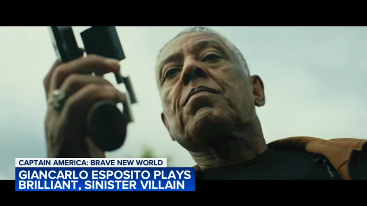 Giancarlo Esposito plays new villain in 'Captain America: Brave New World' starring Anthony Mackie