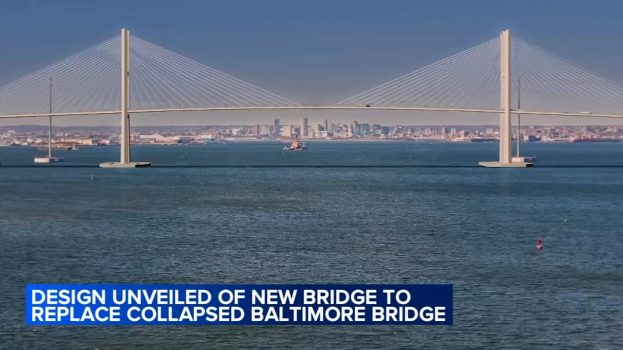 Maryland Unveils Design for New Francis Scott Key Bridge