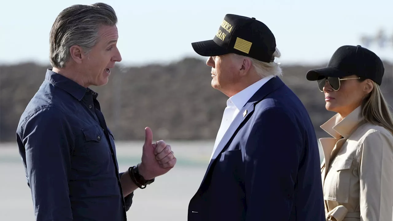 Newsom to Meet with Trump for Wildfire Aid